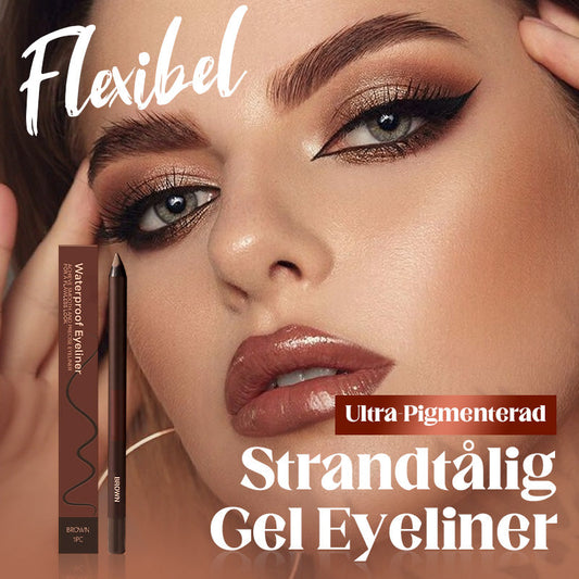 🔥Köp 1 få 1 gratis🔥Ultra-Pigmenterad Strandtålig Gel Eyeliner(Gratis pennvässare)