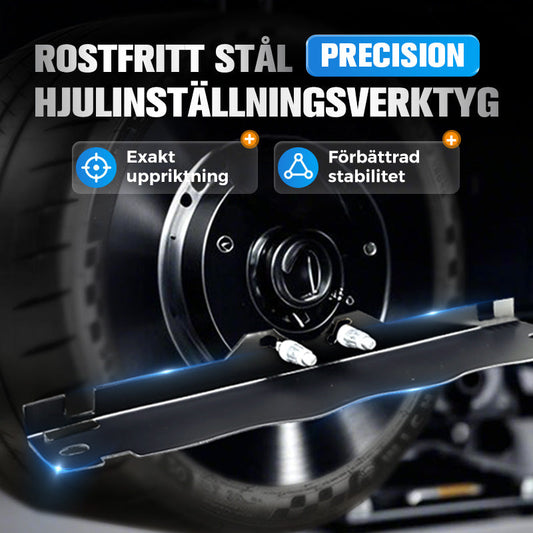 🚗Rostfritt stål hjuljustering verktygsplatta (50% rabatt)