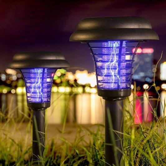 🔥Sommar - Bästa pris🔥Solcellsdriven mygglampa på påle (🚀55 % rabatt)