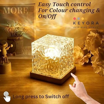 🛒60% RABATT NU! 🌊 Roterande Vågprojektor – Levande 3D-effekter, 16 Färgbyte & Lugnande Sovhjälp 🌙✨