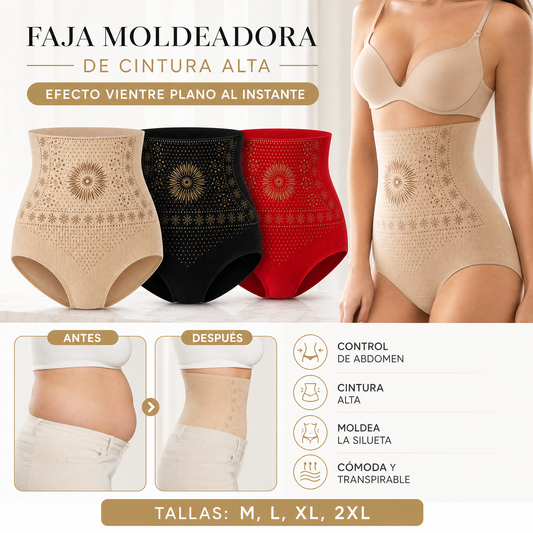 🥳👖 Högmidjade, formande shapewear-trosor – Figurformande trosor med kompression för en markerad midja 💞