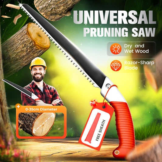 🔥2025 Bästsäljare🌲Lätt och vass universalbeskärningssåg med slida🌿55 % rabatt