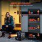 🔈🔈60% RABATT!!🌡️8 kW dieselvärmare, 12 V/24 V allt-i-ett dieselluftvärmare, Bluetooth-appstyrning, fjärrkontroll och display, CO-larm, snabb uppvärmning💨