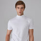 🔈🔈2026 nyår Hot Sale - 60% RABATT🎁Hög hals Slim Fit T-shirt för män