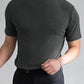 🔈🔈2026 nyår Hot Sale - 60% RABATT🎁Hög hals Slim Fit T-shirt för män