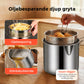 🔥 HETT ERBJUDANDE – 50 % RABATT! 🍳 Multifunktionell stekpanna i rostfritt stål 304 – fritera, steka, koka och stuva i en och samma gryta ✨