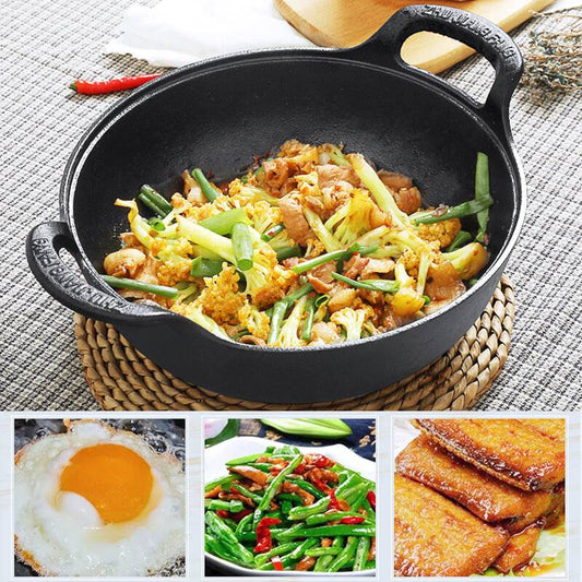 🔥 50 % RABATT 🍳 Värmetåliga kokkärl, stabila och hållbara för hälsosam stekning 🥘