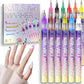 🎨Kreativt nagellack set med 12 färger