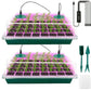💎60% RABATT! 💎 Groningsbrickor med odlingsljus – Fuktighetskontroll, transparent och fullspektrumljus 🌱💡