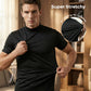 🔈🔈2026 nyår Hot Sale - 60% RABATT🎁Hög hals Slim Fit T-shirt för män