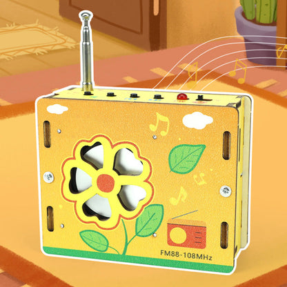 🔥🔥🔥Pedagogisk DIY Miniradio för Barn