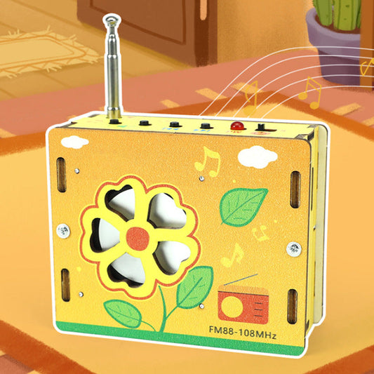 🔥🔥🔥Pedagogisk DIY Miniradio för Barn