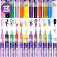 🎨Kreativt nagellack set med 12 färger