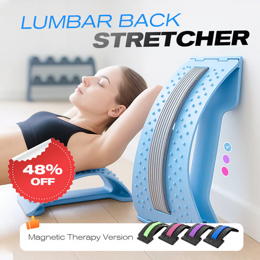 ⏰ HEXTAREA -55% RABATT🔥Magnetterapi-Akupunktur-Massage-Ländryggssträckare