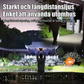 🔦 50 % RABATT NU! ☀️ Solar LED-campinglampa med 2400mAh – dubbel laddning, 180° fäste & explosionssäkert glas för äventyr och nödläge 🏕️
