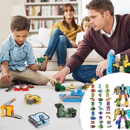 🤖🔥Rea på riktigt🔥Rolig och lärorik leksakstransformerande digital robot - cool och smart! 🤖