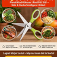 ✂️🔥 50 % RABATT! Flerskiktad Kökssax i Rostfritt Stål – Skär & Hacka Smidigare i Köket 🍳🌿