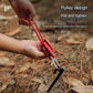 🔥55 % rabatt🪢Bärbar Justerbar Fix Tält Hög styrka Snabb frigöring Remskiva Camping Rope 🌳(4 Pcs / Set)