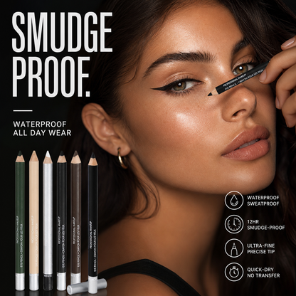 ✨50% RABATT NU! ✨ Mjuk Smudgebar Eyelinerpenna – Långvarig, Enkel Blend