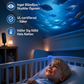 🌌 50 % RABATT NU! 💫 USB-lampa med stjärnhimmelprojektion – 13 utbytbara filmskivor & flexibel hals – perfekt för sovrummet ✨