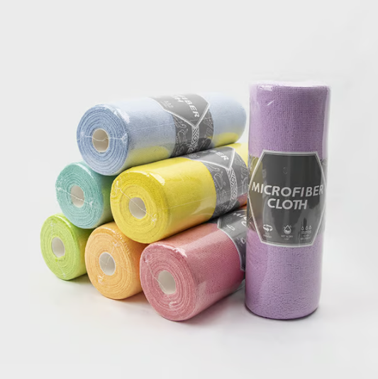 🔥Rea på rea♻️ Återanvändbar mikrofiberduk i rulle 🧻 (55 % rabatt)
