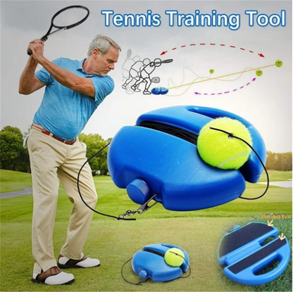 💎60% RABATT! 💎 Solo Tennis Träningsbräda – Automatisk Rebound, Bärbar & Perfekt för Alla Nivåer 🎾✨
