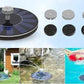 💧60% RABATT NU! ☀️ Solcellsdriven fågelbadspump – 1,4W solpanel, 4 munstycken och dränkbar för damm, trädgård och pool 🐦