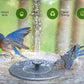💧60% RABATT NU! ☀️ Solcellsdriven fågelbadspump – 1,4W solpanel, 4 munstycken och dränkbar för damm, trädgård och pool 🐦