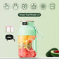 2-i-1-juicekopp 🍹 Drick direkt efter juicepressning. Stor kapacitet, digital skärm, design med flera blad. Bärbar och ett måste för gymmet och utomhusbruk 🏋️