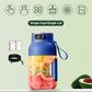 2-i-1-juicekopp 🍹 Drick direkt efter juicepressning. Stor kapacitet, digital skärm, design med flera blad. Bärbar och ett måste för gymmet och utomhusbruk 🏋️