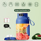 2-i-1-juicekopp 🍹 Drick direkt efter juicepressning. Stor kapacitet, digital skärm, design med flera blad. Bärbar och ett måste för gymmet och utomhusbruk 🏋️
