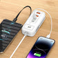 Multifunktionellt snabbladdningsuttag - 2PD + 2USB