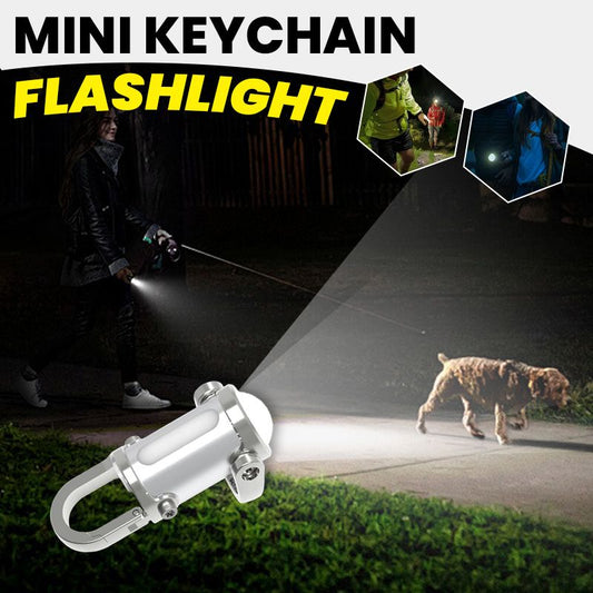 🔥55% rabatt🔥1200LM Superljus Mini Nyckelringsficklampa Vattentät