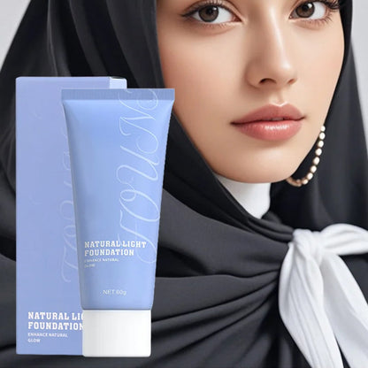 ✨️Köp 1 få 1 gratis✨️Naturlig lyster, heltäckande vattenfast foundation