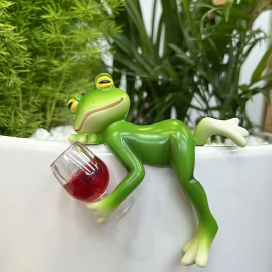 🔥Skogsalver Väljer Oss! 🐸 Handgjorda Grodfigurer i Björk 🌱 100% Nedbrytbart Material ➡️