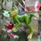 🔥Skogsalver Väljer Oss! 🐸 Handgjorda Grodfigurer i Björk 🌱 100% Nedbrytbart Material ➡️