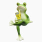 🔥Skogsalver Väljer Oss! 🐸 Handgjorda Grodfigurer i Björk 🌱 100% Nedbrytbart Material ➡️