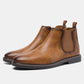 👞🐂55 % rabatt🔥Vintage Chelsea boots i konstläder för män