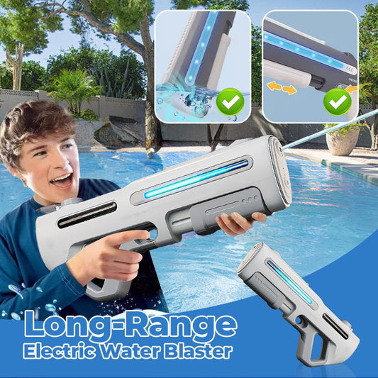 🔫55 % rabatt💧Långdistans elektrisk vattenblaster med LED för barn och vuxna