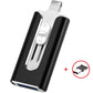 64 GB Micro USB + MFi-certifierad Lightning + 8-pins + USB 3.0 ⚡4-i-1-minne för iPhone/iPad/Android/PC⚡
