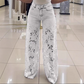 ⏰Limiterad tid 50% rabatt🌸 Fashion Lace Jeans (begränsad upplaga)
