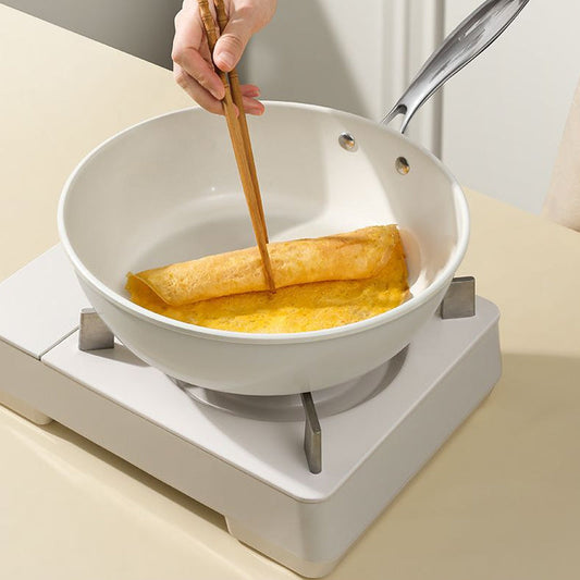 🔥55% rabatt🍳Slitstark keramisk kruka, helt handgjord och obelagd