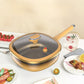 ⏳Tidsbegränsad special⏰12-tums non-stick-gryta i titanlegering med lock