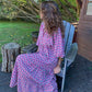 💖SISTA DAGEN FÖRSÄLJNING 63% RABATT💖 Elegant boho maxiklänning för kvinnor med puffärmar👗