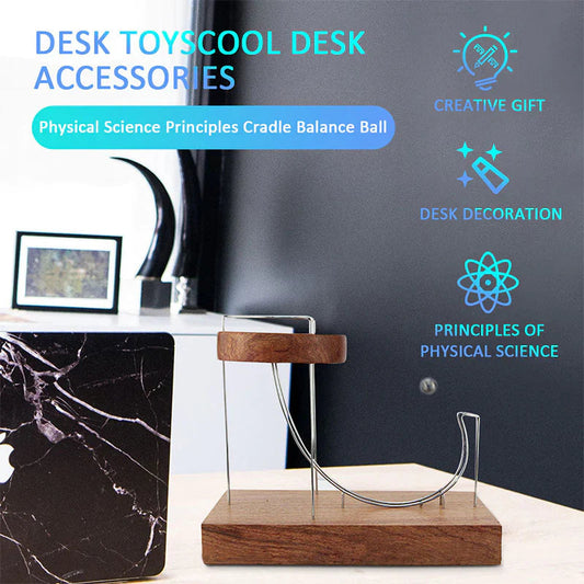 Kinetisk konst Perpetual Motion Machine Marmormaskin Dekoration