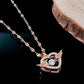 🎁Köp 1 få 1 gratis✨Elegant Vingat Hjärthänge Halsband
