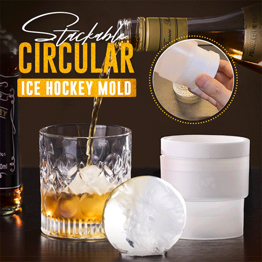 🎁Køb 1 få 9 gratis🎁Stabelbar langsomt smeltende DIY-iskugle i fødevarekvalitet til cocktail-whisky
