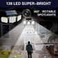 💡💡 Trippel LED Solar vägglampa ✨