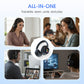 🎧 60% RABATT NU! ✨ AI Bluetooth-hörlurar med LCD-display - Röststyrning & Brusreducering för Musik och Samtal 📱✨