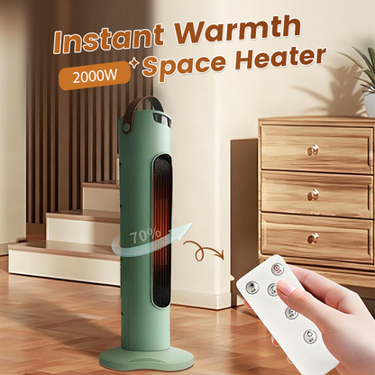 🔥 50% RABATT & Fri Frakt🚀2000W Instant Warmth Space Heater - Vinterns ultimata försvar! ❄️